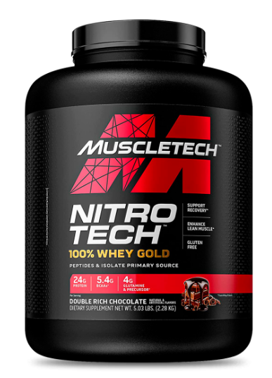 Nitro tech 100% whey gold 5 LB