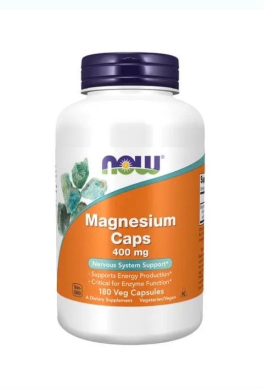 Magnesium 180 caps - Now Foods